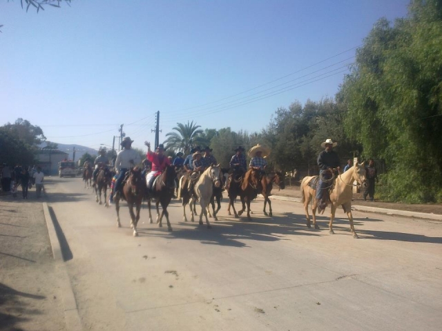 Ruta a caballo con amigos